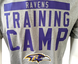 Nike Dri-Fit Men's Baltimore Ravens Training Camp NFL Gray Shirt Size Small