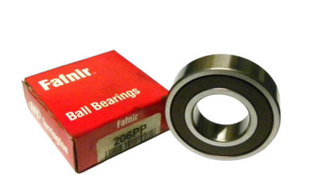 Fafnir 206PP Double Sealed Ball Bearing 30 mm X 62 mm X 16 mm