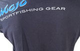 Mojo Sportfishing Gear Men's Black Short Sleeve Pocket Shirt Size Large