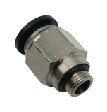 Lot of (10) Conek PC10-G01 10mm Tube Straight Stud Fitting 1/8" BSPT Thread PTC