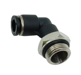 Lot of (10) Conek PL08-G03 Male Swivel Elbow 8mm Tube 3/8"BSPT Thread