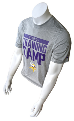 Nike Dri-Fit Men's Minnesota Vikings Training Camp NFL Gray Shirt Size Small