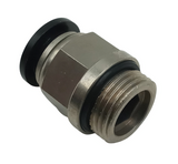 Lot of (10) Conek PC10-G03 10mm Male Straight Hex 3/8" BSPP Fitting PTC