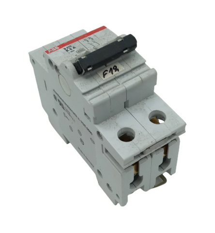 ABB S272K6A 2 Pole Circuit Breaker 6A 240VAC