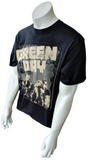 Anvil Men's Green Day 2010 Tour Black Short Sleeve Shirt Size Large
