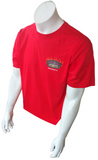 Anvil Men's Ron Jon Surf Shop Rockidols Cocoa Beach Florida Red Shirt Size Large