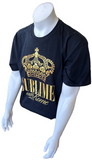 Gildan Men's Sublime With Rome 2010 Tour Black Short Sleeve Shirt Size Large