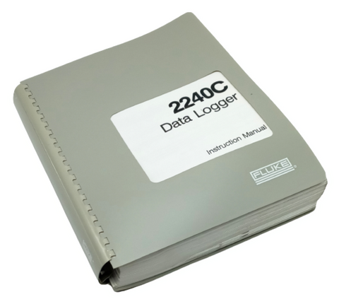 Fluke 2240C Data Logger Instruction Manual