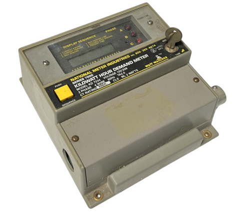 National Meter Industries KD 7234 Kilowatt Hour Demand Meter 120/208 V 3 Ph