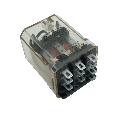 Dayton 5X841 11-Pin General Purpose Relay 120V 50/60HZ 3 PDT 11A