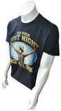 Gildan Men's Kid Rock Best Night Ever Tour 2013 Black Shirt Size Large