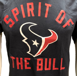 Nike Dri Fit Men's Houston Texans Spirit Of The Bull Navy Short Sleeve Shirt NFL