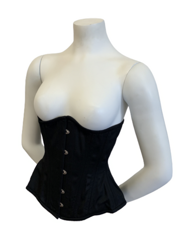 Alter Ego Clothing Black Waist Trainer Corset Size 34 X 13" Length