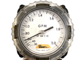 John C. Ernst Co. 302 Flow Meter 0-2 GPM Rated For 180 PSI @ 212°F