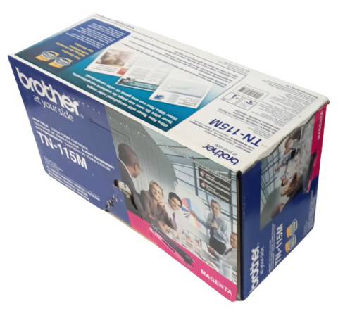 NEW OPEN BOX Brother TN-115M High Yield Color Toner Cartridge Magenta 4000 Pages