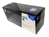HP 650A Original LaserJet Toner Cartridge Cyan CE271A Genuine OEM