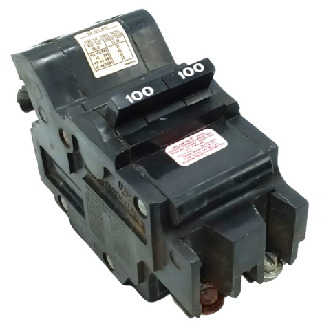 Federal Pacific Electric NB2100 2 Pole Circuit Breaker 100A 120/240VAC 1 PH