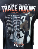 Anvil Men's Trace Adkins Intimate Evening 2012 Tour Black Shirt Size Large