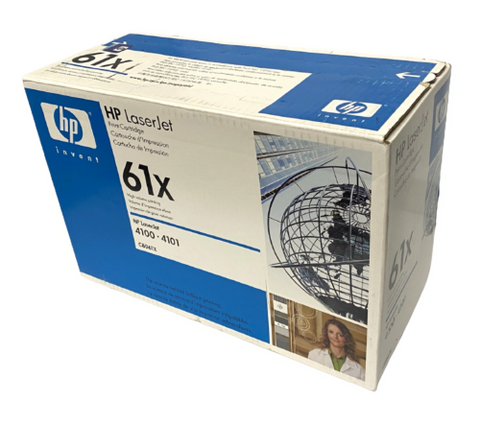 HP 61X Black Toner Cartridge C8061X High Volume Genuine OEM