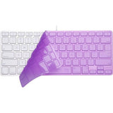 New iSkin Classic Purple Apple Wired/Wireless Keyboard Protector Cover PTKPWK-PE