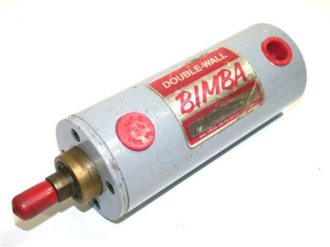 NEW BIMBA 2" STROKE DOUBLE WALL AIR CYLINDER 2" BORE DW-312-2