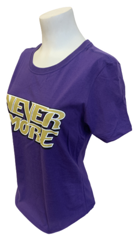 Nike Women's Baltimore Ravens Never More Purple Slim Fit Shirt Size Medium