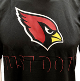 Nike Dri Fit Men's Arizona Cardinals Black Just Do It Short Sleeve Shirt NFL