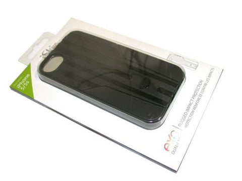 New iSkin Exo Case for iPhone 5/5S - Black/Carbon EXO5S5-BKC- FREE SHIPPING