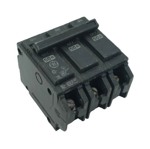 General Electric THQB3150 3 Pole Circuit Breaker 50A 240VAC