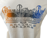 Anvil Men's The Allman Brothers Band Beacon Theatre NY 2011 Tan Shirt Size Large
