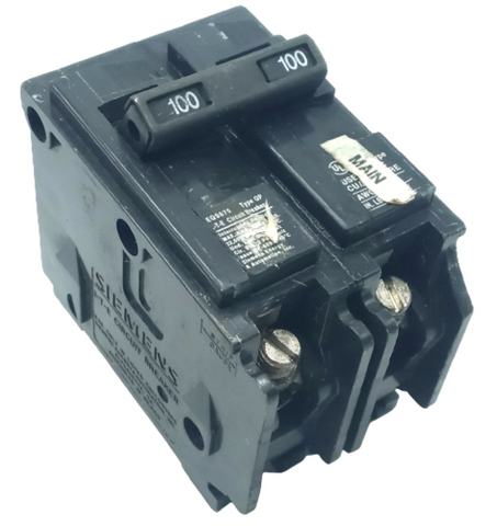 Siemens ITE Q2100 2 Pole Circuit Breaker 100A 120/240VAC Plug In Mount