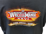 Men's WrestleMania XXVI World Heavyweight Champion Chris Jericho Black Shirt 3XL