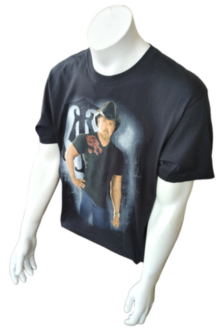Anvil Men's Trace Adkins Intimate Evening 2012 Tour Black Shirt Size Large