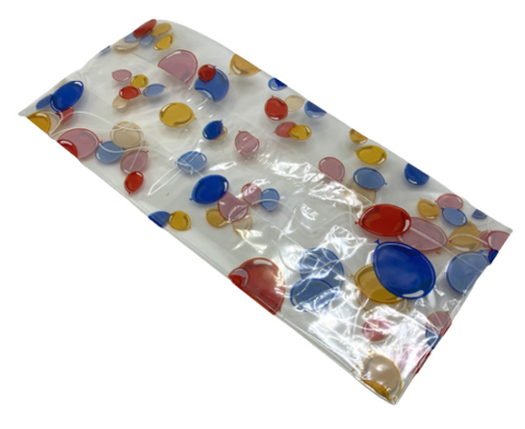 100 Cellophane Clear Gusset Cello Bags Candy Balloon Party 4" x 2.5" x 9.5"