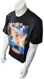 Men's WrestleMania XXVI WWE Champion John Cena Black Short Sleeve Shirt Size L