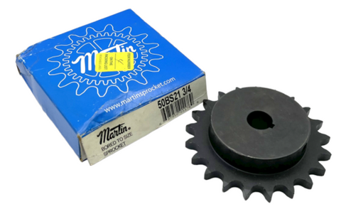 Martin 50BS21 3/4 Sprocket 50 Chain 3/4" Bore 21 Teeth