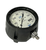Wika 52749823 4.5" Liquid Filled XSEL Pressure Gauge 600 PSI 1/4" NPT 233.34