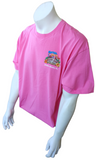 Anvil Men's Ron Jon Surf Shop Spring Break 2011 Cocoa Beach Pink Shirt Size XL