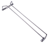 Winco Winware GHC-16 16" Wine Glass Hanger Holder Rack Stainless Chrome Plated