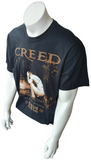 Gildan Men's Creed My Own Prison Tour 2012 Black Short Sleeve Shirt Size Large