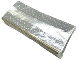 100 Cellophane Clear Gusset Cello Bags Candy Casablanca Gold 4" x 2.5" x 9.5"