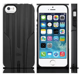 New iSkin Exo Case for iPhone 5/5S - Black/Carbon EXO5S5-BKC- FREE SHIPPING