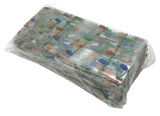 100 Cellophane Clear Gusset Bags Candy Christmas Lights 4" x 2.5" x 9.5"