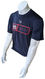 Nike Men's Houston Texans Engineered To JJ Watt Navy Short Sleeve Shirt Size L