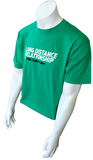 Puma Men's Long Distance Relationship Boilermaker Green Short Sleeve Shirt Large