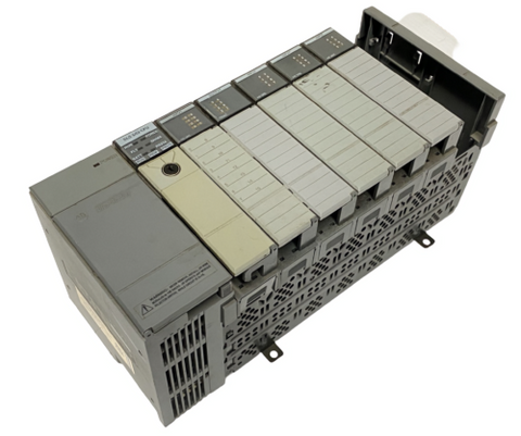 Allen Bradley 1746-A7 SLC 500 Rack w/ 1746-P1 PS, SLC 5/03 CPU & Input Modules