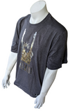 Nike Men's Super Bowl XLVIII Statue Of Liberty Touchdown Gray Shirt Size XL
