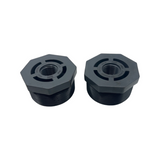 Lot of (2) Lasco 2" x 1/2" Reducer Bushing Spigot X Slip SCH80 PVCI NSF-PW