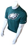 Nike Dri-Fit Men's Philadelphia Eagles NFL Green Short Sleeve Shirt Size Small