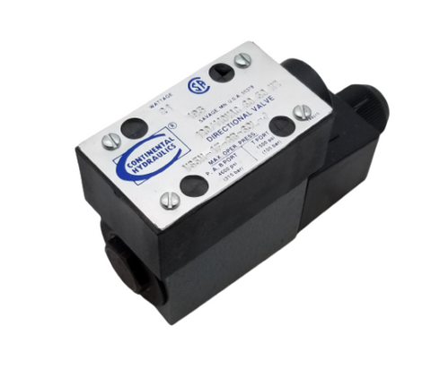 Continental Hydraulics VS5M-1F-GB-60L-J Directional Control Valve 21 W 4600 PSI